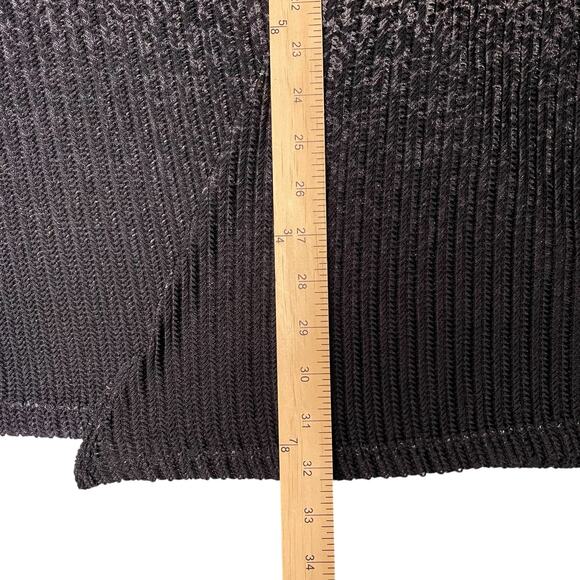 Maggie Barnes Catherines NWT Open-Front Cardigan Plus Size 3X Black Brown Casual - Picture 7 of 7